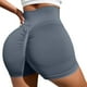 thumbnail image 1 of Pantalones cortos de entrenamiento para mujer con efecto lifting - Pantalones cortos sin costuras con entrepierna de 3,6/4,5/6 pulgadas - Ropa de gimnasio con cintura baja acanalada y transpirable, 1 of 4