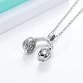 thumbnail image 3 of Microphone Cremation Jewelry for Ashes, Headset Urn Necklaces for Women Men Keepsake Memorial Pendant, 3 of 6