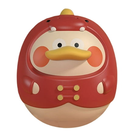 

Mini Cartoon Tumbler Super Cute Duck X Dinosaur Desktop Toy Home Ornament