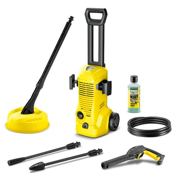Hidrolavadora K2 Premium Home Karcher Con kit Home y detergente 500 ml