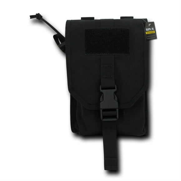 Utility Pouch W/ Cover, Black