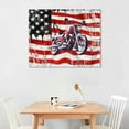 thumbnail image 2 of Autua American Flag Canvas Wall Decor For Living Room Bedroom Office 20x16in, 2 of 6
