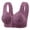 Purple, variant on WCJM Up To 50% Off Bra Support Yoga Bra Nylon,Spandex Bra Black,36