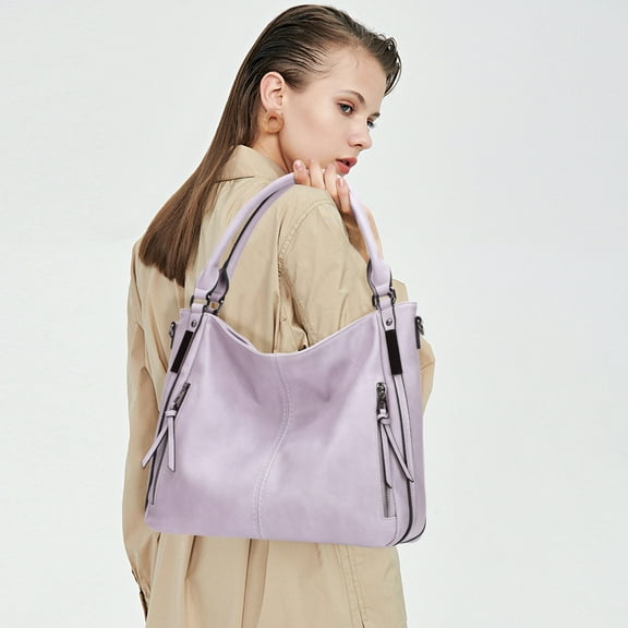 KL928 Hobo Handbag for Women Ladies Leather Tote Shoulder Bag Large Crossbody Bags