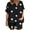 Black, variant on ibuvkizy Two Piece Sets for Women,Summer Casual Outfit Sets,Women Jogger Outfit Plus Size,Women Casual Summer Round Neck Printed Short Sleeve Tops and Shorts Two Set Suit,Womens Clothing