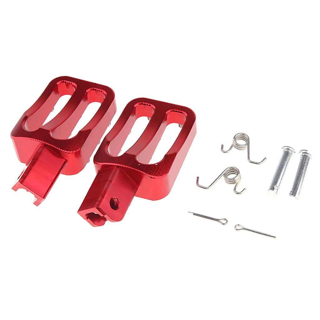 Buy CNC Footpegs Foot Pegs for Dirt Bike CRF50 SDG SSR Red Online at