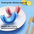 thumbnail image 5 of Cepillo de dientes eléctrico ultrasónico automático en forma de U para niños, bonito cepillo de dientes sónico para niños con dibujos animados, impermeable, recargable por USB, 5 of 5