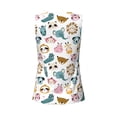 thumbnail image 5 of Picia Cartoon Animals Pattern Women's Workout Tank Top,Breathable Activewear,Slim Fit Athletic Top,Versatile Workout Moisture-wicking top-Large, 5 of 9
