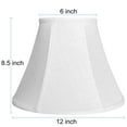 thumbnail image 2 of TOOTOO STAR Lampshades Set of 2；Lampshades 6" Top x 12" Bottom x 8.5" High for Table Lamps Floor Lamps, 2 of 7