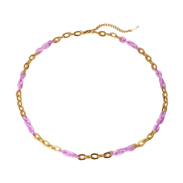 Guardurnaity Collar de mujer vinculado decorativo señora cuello cadena gargantilla fiesta aniversario boda elegante joyería compromiso Decoración Ropa, zapatos y accesorios Miscelánea Guardurnaity AP017474-00