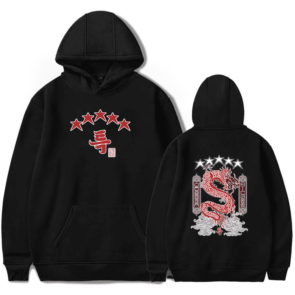Unisex Korean Boygroup Hoodie Streetwear Sweatshirt Mit Aufdruck - Merch Zur Welttournee