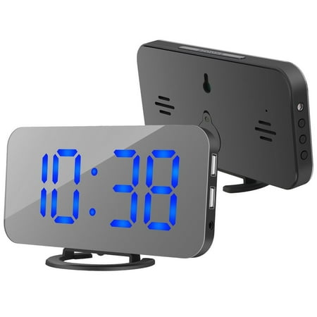Alarm Century Single - Alarm Clock, Digital Clock with Large 6.5