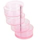 thumbnail image 3 of Organizador de joyas giratorio organizador de joyeros a prueba de polvo caja de almacenamiento de joyas portátil con plástico ABS para viajes para mujeres ANGGREK Otros, 3 of 8