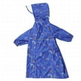 thumbnail image 5 of Odeerbi Toddler Kids Boys Girls Raincoats Waterproof Rain Jacket Hooded Cartoon Rain Poncho Reusable Rain Suit Lightweight Rainwear Baby Children Cute Print Windbreakers Navy, 5 of 9