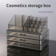 thumbnail image 2 of Drawer Acrylic Clear Makeup Storage Organizer Large Cosmetic Display Case Stackable Drawers Dresser for Skin Care Makeup Storage, 2 of 7