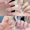 thumbnail image 3 of Manicura camelia joyería hielo transparente aurora resina decoración de uñas pegatinas color mágico tridimensional diy, 3 of 5
