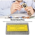 thumbnail image 3 of AVEKI 200Pcs Watch Band Pins, Stainless Steel High Hardness Spring Bar Tool Watch Repair Kit Accessories with Storage Box for Watch Repair and Watch Band Removal 0601M, 3 of 8