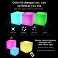 thumbnail image 5 of Cube Lights with Remote Control USB Charging Desk Lamp for Kids Toys Gift, 5 of 5