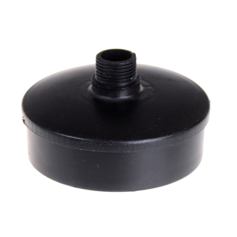 Black 1/2"PT Thread Inlet Plastic Filter Silencer for Air Compressor 