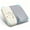 Gray, variant on SLUMLOVE Memory Foam Seat Cushion (15.7x15.7x2.4in) - Sciatica Pain Relief & Tailbone Cushion for Office Chair & Car Seat - Ergonomic Lumbar Support Pillow with Non-Slip Base