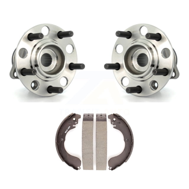 Transit Auto Rear Brake Drum Shoes and Wheel Hub Bearing Assembly Kit for Car Jeep Patriot Compass Dodge Caliber K7D-100669