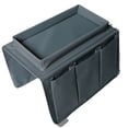 thumbnail image 1 of Organizador de bandeja superior para sofá, organizador de reposabrazos de sofá con instalación antideslizante y tela impermeable, soporte resistente para sus necesidades diarias (1 unidad), 1 of 5