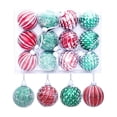 thumbnail image 3 of Fwttom Christmas Ball Ornaments Shatterproof Merry Christmas Tree Decorations Hanging Xmas Ornaments Set for Holiday Party Home Decor, Multicolor, 3 of 9
