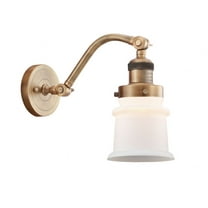 Innovations Lighting - Canton - 1 Light Wall Sconce In Industrial Style-11.5