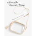 thumbnail image 4 of Bandolera transparente Yarnic Clear Stadium Approved, color crema, 4 of 9