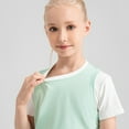 thumbnail image 7 of GYRATEDREAM Youth Girls Short Sleeve Sports Shirts Active Dry Fit Athletic Performance Clothes Kids Teens Loose Tees 5-12Y, 7 of 7