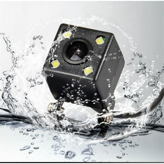 Zyutaosan 720P 2.5Mm Jack Port 4 Pin Car Rear View Camera Parking Camera Night Sight Waterproof With 4 Led Lamp For Driving Recorder