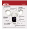 thumbnail image 6 of Satco 65/900 White Dual Head Smart LED Security Floodlight and 1080P HD Camera, 6 of 7