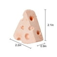thumbnail image 2 of Hamster Chew Block Cute Hamster Grinding Stone Mineral Stone for Small Animal, 2 of 10