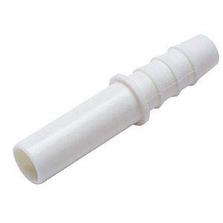 6322 56 56WP2-pk20 LIQUIfit Stem to Hose Barb Fitting Body, 1/4" Tube Stem x 1/4" Hose Barb, Polymer (Pack of 20)