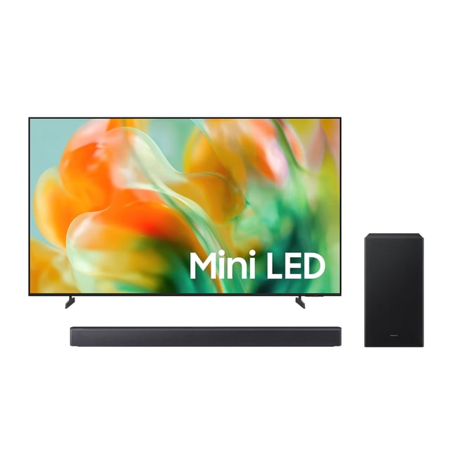 Combo TV Samsung 55" Mini Led M80HAF Vision AI 4K (2026) + Barra de sonido 2.1 Ch HW-B450F