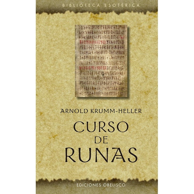Curso de Runas Ediciones Obelisco Papel