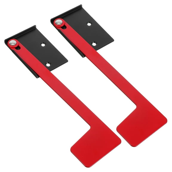 MRLESS 2-Pack Universal Sticky Mailbox Flag Replacement Kit with Adhesive, Easy to Install Flags for Mailbox Decoration