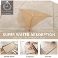 thumbnail image 2 of Memory Foam Bath Mat,Super Water Absorption,Machine Washable Bathroom Rug,Soft,Absorbent Quick Dry Bathmat,Shower Bath Room Floor Mat(32"x20",Beige), 2 of 4