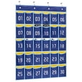thumbnail image 1 of Organizador de Pared y Puerta Colgante MISSLO 30 Bolsillos Para Celulares Azul, 1 of 3