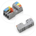 thumbnail image 6 of Mini Quick Wire Connectors Universal Compact Electrical Wiring Connectors Plug-in Conductor Terminal Blocks, 6 of 6