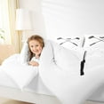 thumbnail image 5 of Homewish Golf Club Twin Comforter Set, Golf Ball, White Silver, 2-Piece Cozy Reversible, 5 of 9