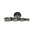 thumbnail image 5 of Loving Pets Diamond Plated Dog Bowl with Non Skid Bottom 5 Quart, 5 of 6