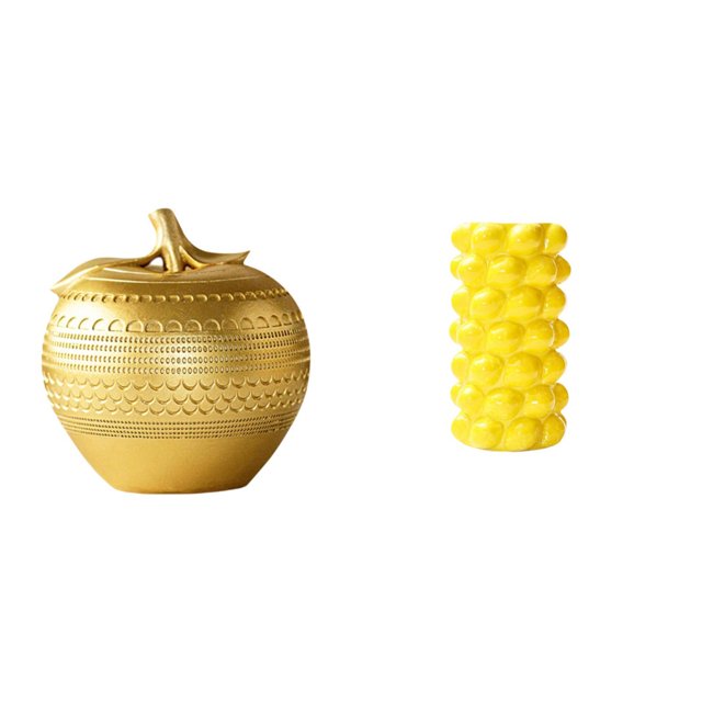 Figura De Resina, Adorno Artístico, Estatua De Fruta Sencilla, Escultura Moderna, Arreglo Floral, Florero De Porcelana, Adorno De Escritorio, Contenedor De Plantas, Jarrón De Mesa, Fruta Para