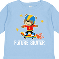 thumbnail image 4 of Inktastic Skateboard Future Skater Boys Long Sleeve Toddler T-Shirt, 4 of 5
