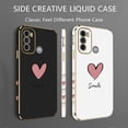 thumbnail image 3 of Funda De Lujo Para Motorola Moto G60 G50 G53 G52 G42 G30 G20 G22 G52 G60S G10 G82 Una Corazón Rosa, 3 of 4