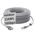 thumbnail image 1 of Cable Ethernet GWFIBER Cat 6 de 7,5 m (25 pies), resistente al agua, 1 of 8