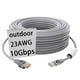 thumbnail image 1 of Cable Ethernet GWFIBER Cat 6 de 7,5 m (25 pies), resistente al agua, 1 of 8