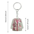 thumbnail image 3 of Celebrate Your Favorite Healthcare Acrylic Keychain Set for Doctors and Students - Appreciation 7 Durable Keychains and for Bags Home and 7PCS, 3 of 8