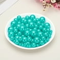 thumbnail image 4 of Uxcell 150 Pcs Faux Pearls Beads Vase Filler Centerpiece Pearls for Party Wedding Table Decor Green Blue, 4 of 6