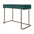 thumbnail image 4 of Camila Writing Desk, Emerald Green, 4 of 9
